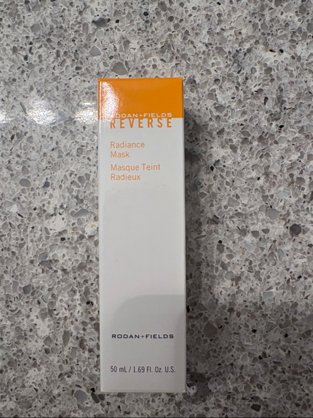 Rodan + Fields Radiance Mask - White & Orange Packaging